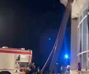 В Мингячевире произошел пожар в сауне гостиницы