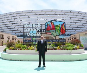 На странице президента Азербайджана в соцсети опубликован видеоролик о подготовке к WUF13