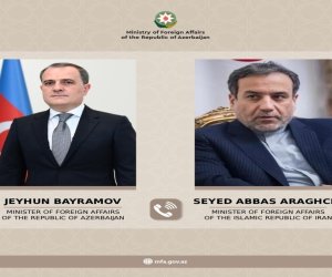 Iranian FM Araghchi briefs Azerbaijani counterpart on negotiation process
