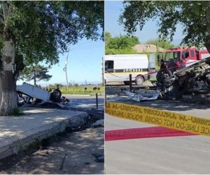 

Gürcüstanda yol qəzasında ikisi qardaş olmaqla, altı azərbaycanlı gənc ölüb
