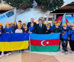 Из Украины в Азербайджан на реабилитацию