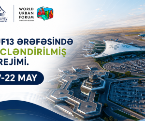 Hava limanı WUF13 dövründə gücləndirilmiş rejimdə işləyəcək