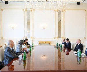 Prezident BMT-nin Məskunlaşma Proqramının icraçı direktorunu qəbul edib