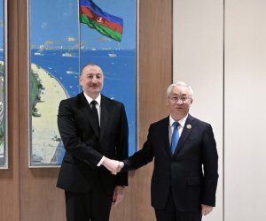 İlham Əliyev Çin Dövlət Şurasının Baş nazirinin müavinini qəbul edib
