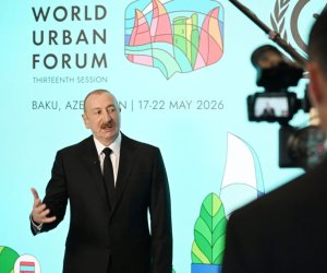 Əliyev "Euronews" televiziyasına müsahibə verib