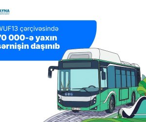 

AYNA: WUF13 çərçivəsində 70 minə yaxın sərnişin daşınıb
