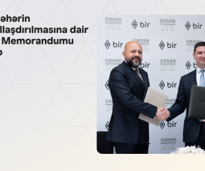 Birподписал Меморандум о взаимопонимании по цифровизации Ичеришехер