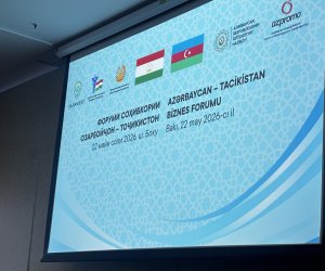 
Azərbaycan və Tacikistan arasında ticarət dövriyyəsi 14,7 milyon dollara çatıb