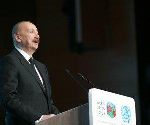 İlham Əliyevin sosial media hesabında WUF13-lə bağlı paylaşım