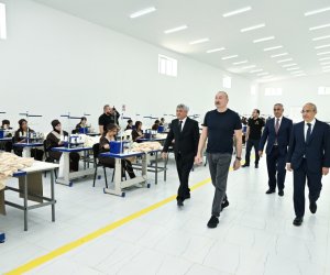 Xocalıda "Qarabağ Tekstil Evi" MMC istifadəyə verilib - Yenilənib