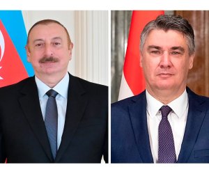 Ильхам Алиев поздравил Зорана Милановича с национальным праздником Хорватии
