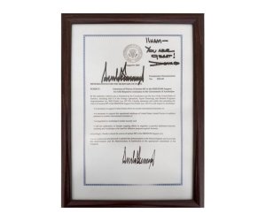 Президент Ильхам Алиев выразил благодарность Дональду Трампу