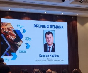 FFAA sədri: Orta Dəhliz beynəlxalq ticarətdə strateji əhəmiyyət daşıyır