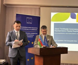 EU and EBRD launch new phase of water infrastructure development in Ganja &mdash; Viktor Boykov