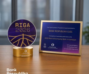 Bank Respublika has once again been named Azerbaijan&rsquo;s Most Active Issuing Bank by the EBRD