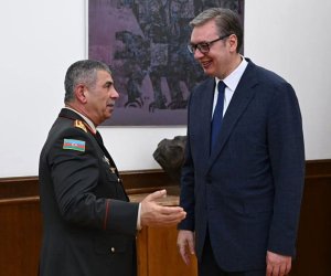 Закир Гасанов и Вучич