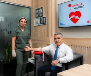Bank Respublika &ldquo;Ümumdünya Qan Donoru Günü&rdquo; ərəfəsində ənənəvi qanvermə aksiyası keçirib
