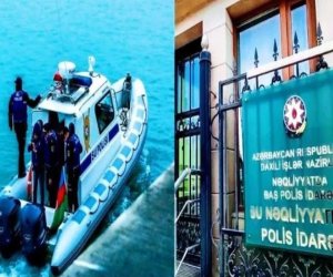 Su polisi Hövsanda qanunsuz balıq ovu ilə məşğul olan şəxsi saxlayıb
