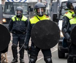 В нидерландском Вейк-бий-Дурстеде полиция задержала 7 участников беспорядков
