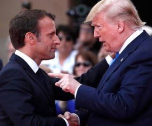 Трамп грозит Макрону 100% пошлинами