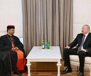
İlham Əliyev Corc Ceykob Kuvakadı qəbul edib