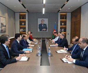 Джейхун Байрамов и Багдад Амреев обсудили новые направления сотрудничества