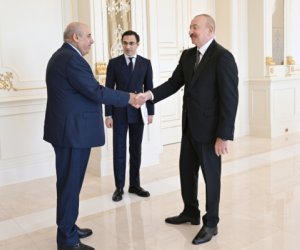 Делегация Иордании у Ильхама Алиева