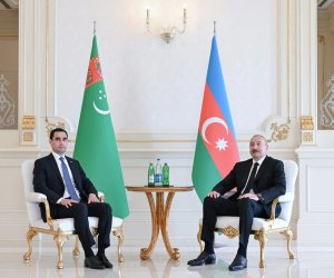 İlham Əliyevin Türkmənistan Prezidenti ilə təkbətək görüşü olub