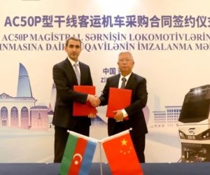 ADY и китайская CRRC подписали контракт на поставку пассажирских локомотивов