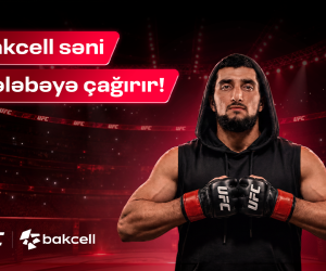 Bakcell UFC Baku tədbirinin əsas tərəfdaşıdır