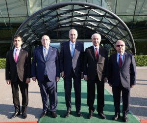 Türkiyə Böyük Millət Məclisinin sədri Azərbaycanda səfərdədir