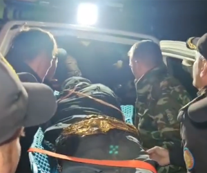 Bazardüzü zirvəsində sıldırımdan yıxılan alpinist xilas edilib - Video