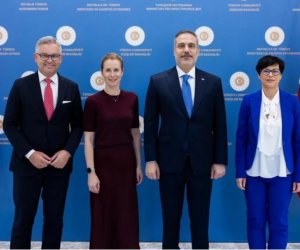 Hakan Fidan Ankarada Aİ rəsmiləri ilə görüşüb