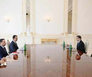 Aliyev receives Turkish justice minister