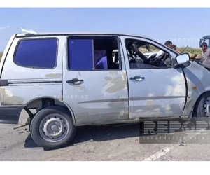 Ağdamda baş verən ağır qəzada 6 nəfər xəsarət alıb