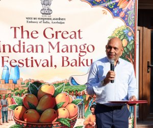 Embassy of India Organises first ever Great Indian Mango Festival in Baku