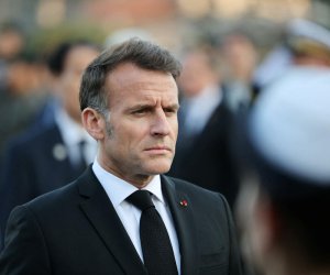 Makron NATO sammitində iştirak üçün Türkiyəyə gedib