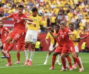 Switzerland beat Colombia on penalties to reach World Cup quarter-finals