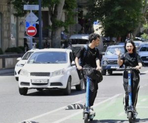 
Velosiped və skuter idarə edənlərinNƏZƏRİNƏ!
