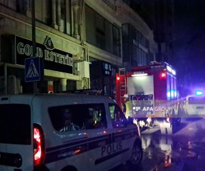 Nərimanovda çoxmərtəbəli binanın zirzəmisində yanğın olub, sakinlər təxliyə olunub