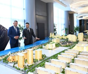 Slovakiya Prezidenti "Sea Breeze"lə tanış olub