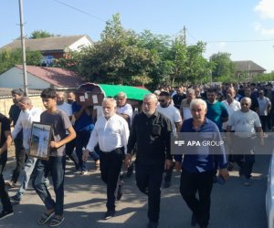 Odessa yaxınlığında vurulan gəminin kapitanı Lənkəranda dəfn olunub