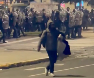 At least 15 detained after unrest in central Buenos Aires