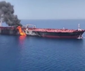 ABŞ Oman dənizində LPG tankerinə zərbə endirib, iki nəfər ölüb