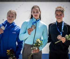 Азербайджанская каноистка Татьяна Смиловенко взяла серебро чемпионата Европы в Венгрии