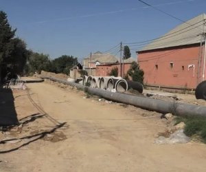 Biləcəridə yol yenidən çöküb, yeni kollektorun tikintisi planlaşdırılır