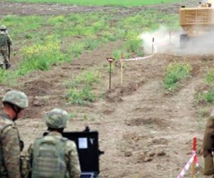 Azerbaijan clears 965 mines and unexploded munitions in liberated areas in one week