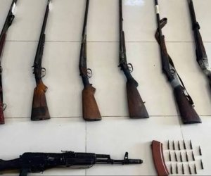 DİN: iki gündə 4 avtomat və 3 tüfəng aşkarlanaraq götürülüb