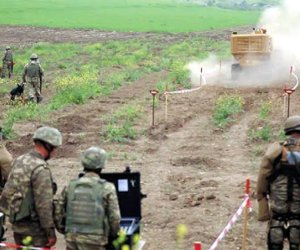 İyulda nə qədər ərazi minadan təmizlənib?