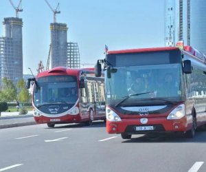 Bu avtobuslar alternativ küçələrdən istifadə edəcək
